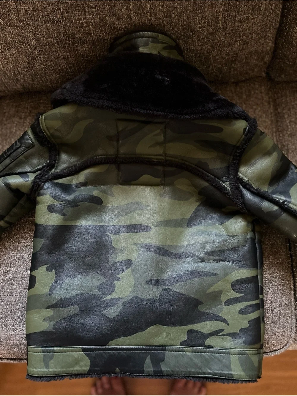 Jordon Craig “Legacy Edition” B-3 Aviator faux Shearling Street wear Bomber Coat